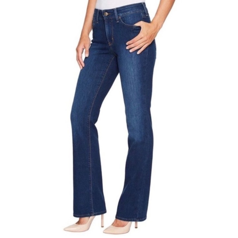 NYDJ Barbara Bootcut Jeans Women's Size 10 Dark Wash Lift Tuck‎ Technology
